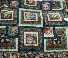 Tiger Quilt, created by Cathy MacDonald