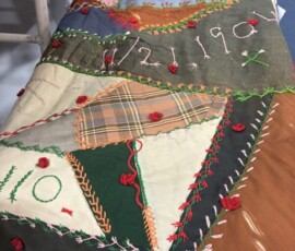 Crazy Quilt, 1904
By Sheryl Raley's Great Grandma